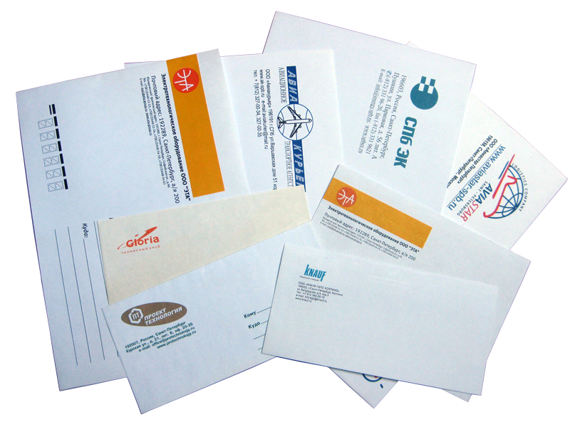 Печать конвертов